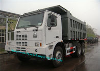 Camión volquete industrial minero, camión volquete ZZ5707V3840CJ del motor de la tierra 70T