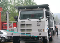 Camión volquete industrial minero, camión volquete ZZ5707V3840CJ del motor de la tierra 70T
