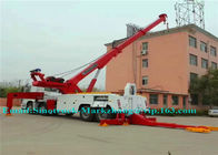 Semi camión de auxilio hidráulico durable del camión, camión pesado de la recuperación de la ciudad de la tonelada 25-30
