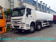 336 camión del envase del agua de HP 8x4/velocidad máxima comercial del camión 75km/H del agua