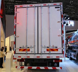 Camión opcional de la caja del cargo del color 4x2, camión resistente de la caja con el taxi HW76