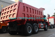 Camión volquete del carbón grande, camiones de volquete de la construcción 6X4 371 HP 30,56 CBM
