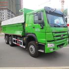 Euro inteligente verde del camión volquete de la explotación minera del residuo 2 6X4 con la dirección ZF8118