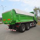 Euro inteligente verde del camión volquete de la explotación minera del residuo 2 6X4 con la dirección ZF8118