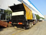 Camión del mantenimiento de carreteras de Howo 10 Wheelr 7-10 Cbm, camión de reparto líquido del asfalto