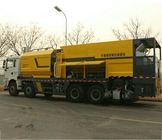 Anchura pesada ZZ1317N4647C del camión 3800m m Spra del sello del microprocesador del material de construcción del asfalto