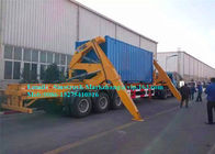 Equipo de elevación del contenedor para mercancías de XCMG, camión lateral del cargador con el sistema hydráulico