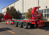 camión de elevación del envase de la elevación del lado de los equipos de dirección del puerto de la capacidad 37000kg