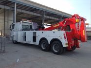 20 emisión resistente del euro II del camión de camión de auxilio del camino de la tonelada 6x4 con la longitud de los 40m del acero