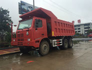 Marco rígido camión volquete pesado de 60 toneladas/transmisión diesel del camión volquete HW19710