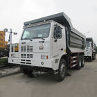 Tipo diesel diez camión volquete de la explotación minera de las ruedas 6x4 con la capacidad ZZ5707S3840AJ de 70 toneladas