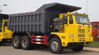 Vehículos utilitarios alemanes de la explotación minera de la dirección camión volquete ZZ5507S3842AJ de 60 toneladas