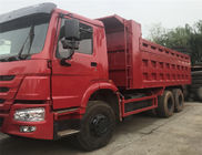 RHD que conduce el camión volquete de 30 toneladas, euro 2 asientos del volquete dos de Sinotruk 6x4 Howo