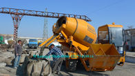 Camión móvil concreto SW2000 del mezclador concreto del material de construcción de Sinotruck