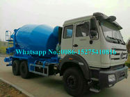 2638 camión concreto a estrenar del mezclador del tránsito del Benz 6x6 8cbm de 380hp Beiben Mercedes para dr CONGO