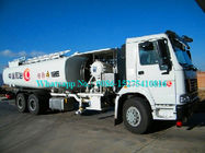 el camión del propósito especial de 6x6 Howo/el reaprovisionamiento de la aviación acarrea 18000L 20000L 25000L