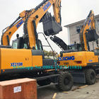 Maquinaria móvil de tierra pesada fuerte de la clasificabilidad excavador XCMG XE150WB de 15 toneladas