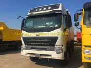 Camión de descargador de la descarga de la arena de SINOTRUCK que lleva HOWO A7 420hp 8x4 para el mercado de Ghana