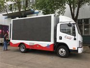 Dislocación móvil del camión 3707ml de la publicidad LED de la pantalla diesel de FAW 4x2