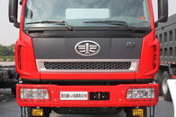 Color rojo manual del camión resistente del descargador 6*4 del camión volquete de FAW JIEFANG J5P
