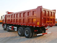 FAW 8x4 40 toneladas de camión volquete resistente con la cabina de Han V y la dirección de poder