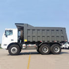 Euro dos toneladas mineras/70 toneladas del camión volquete 50 de 6*4 371 HP de tipo de transmisión manual