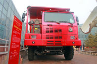 Camión volquete 6*4/30 toneladas de Sinotruk Howo del color rojo de volquete del camión de descargador de la explotación minera