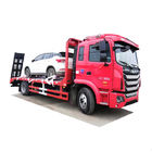 FAW accionó el vehículo de la plataforma para el euro plano 3 del camión del transporte 4*2 LHD FAW
