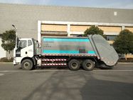 Euro 3/euro 5 del camión del compresor de la basura de CBM de la capacidad 20 de HJK5251ZYS5JF FAW 6X4