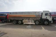 Camión de petrolero móvil del depósito de gasolina del gasoil de FAW 8*4 336hp 35CBM 251 - caballos de fuerza 350hp