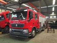 camión del propósito especial 5000-7000l, camión de la lucha contra el fuego de la espuma de Eengine del fuego del petrolero del agua con altura de trabajo de los 50m