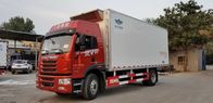 El tipo del combustible diesel refrigeró la velocidad máxima pesada 96km/H del camión 4x2 del cargo del envase del camión