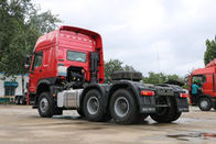 Tipo del combustible diesel del euro 2 del camión 371HP de la cabeza del tractor de Sinotruk Howo 6x4