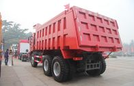 ZZ5707S3840AJ camión volquete de la explotación minera de 50 toneladas con la transmisión HW21712