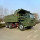 10 camión volquete de la explotación minera de Sinotruk 6X4 de la impulsión de la rueda con AC26 ZZ5707S3640AJ con eje trasero