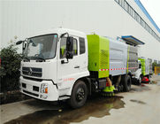 Camión del propósito especial del CCC, camión fuerte del barrendero de camino del poder de la limpieza multifuncional 4x2