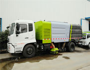 Camión del propósito especial del CCC, camión fuerte del barrendero de camino del poder de la limpieza multifuncional 4x2