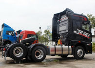 Camión negro del tractor remolque del color con los neumáticos 295/80R22.5 y la velocidad máxima 115km/h