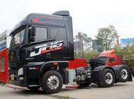Camión negro del tractor remolque del color con los neumáticos 295/80R22.5 y la velocidad máxima 115km/h