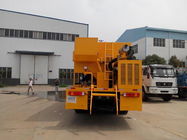 camión del sello de mezcla del asfalto 3000L con los camiones del compartimiento/de la construcción de carreteras del agregado 8m3