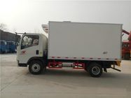 La luz de Howo refrigeró el camión del cargo 3 tipo de conducción de la capacidad 4X2 de la tonelada