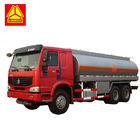 petrolero del depósito de gasolina de 371HP 336HP, Sinotruk Howo 20000 litros transportador del gasoil de 6000 galones