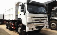 30 toneladas de 371hp 6×4 del camión volquete del euro 2 de tipo blanco del combustible diesel WD615.69