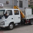Grúa del camión del auge del nudillo de SQ10ZK3Q 10T con el brazo plegable de Dongfeng 6*2 10T