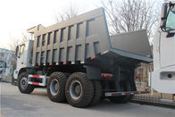 Camiones de mina pesados de ZZ5707S3840AJ con la transmisión HW19710 y la dislocación 10L