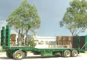 del cargo 60T camión de remolque semi, del cargador remolque bajo semi con la suspensión del aire