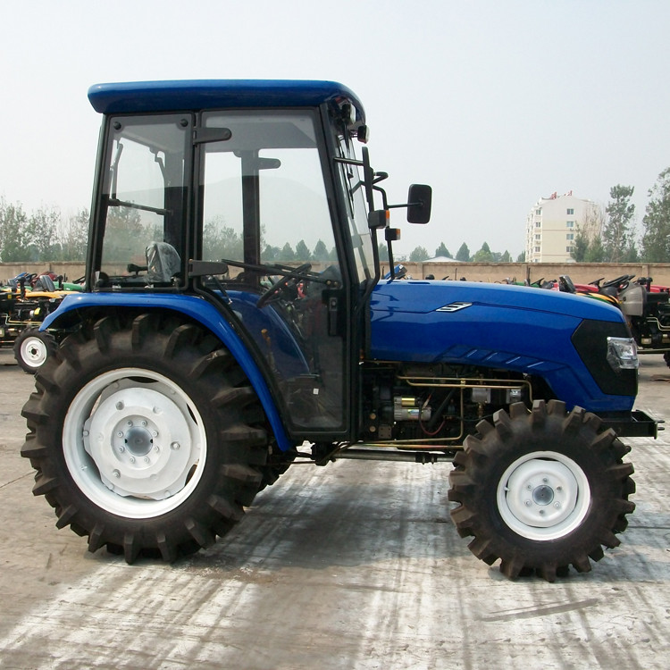 4×4 rodó el tipo tractores de granja diesel, mini marca del OEM del tractor de granja de la granja 55hp
