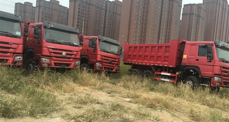 camión volquete de mina 80km/H/30 toneladas de camión de volquete con ZF8098 ZZ3257N3847A de dirección hidráulico