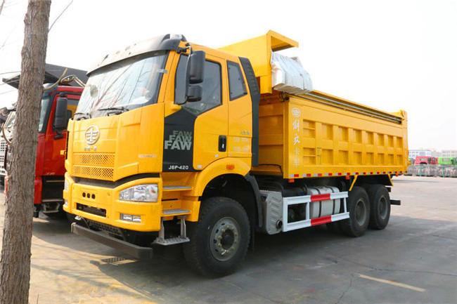 Tipo minero del combustible diesel de la operación manual del camión volquete del euro 3 de la serie de J6P