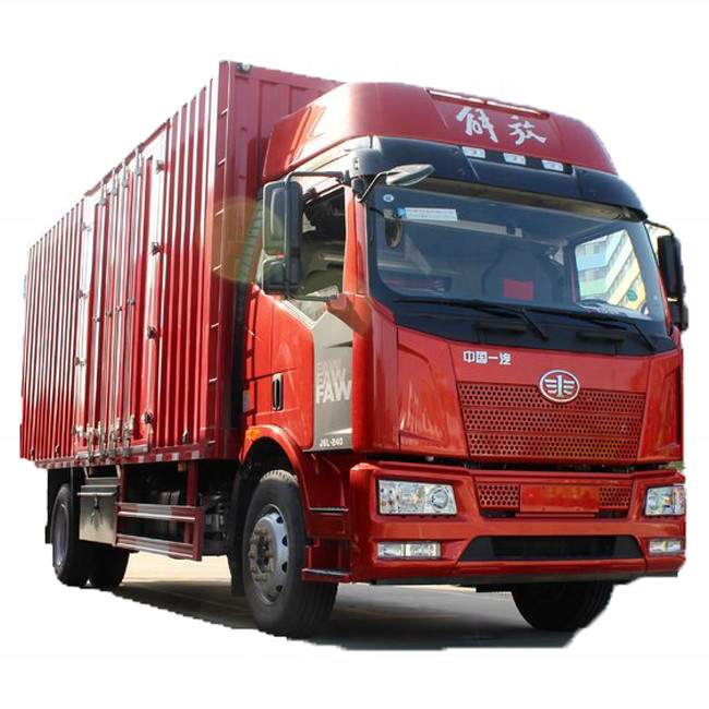 Tipo velocidad máxima pesada 96km/H FAW del combustible diesel del camión 4x2 del cargo del envase